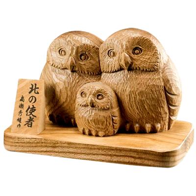 フクロウ 木彫りのおすすめ人気商品一覧 通販 - Yahoo!ショッピング