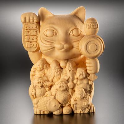招き猫 置物（美術品彫刻）｜美術、工芸品 | 楽器、手芸、コレクション