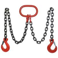 領収書OK!2本吊り チェーンスリング 使用荷重：3.15t チェーン径10mm長さ1.5ｍ スリングフックタイプ　チェーンフック　吊りクランプ | 三方良しWCPショップ