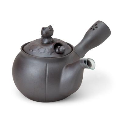 煎茶道具　萬古焼　館正規 作　横手急須　共布共箱　V　R7207 煎茶道具 萬古焼 館正規 作 横手急須 共布共箱 V R7207 - メルカリ