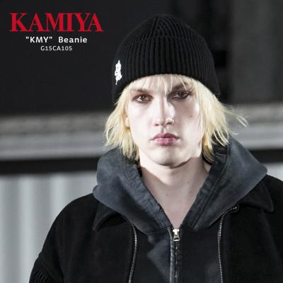 KAMIYA×CA4LA ニット帽 KAMIYA x CA4LA KMY BEANIE(ONESIZE BLUE): ニットキャップ