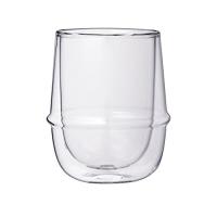 KINTO (キントー) KRONOS ダブルウォール コーヒーカップ 250ml 耐熱ガラス 電子レンジ・食洗機対応 ギフト プレゼント 23 | 早緑月