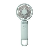 リズム(RHYTHM) ハンディファン 2025 大風量 静音 3WAY (手持ち 首掛け 卓上) [国内] 風量5段階 Type-C対応 カラ | 早緑月