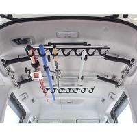 カーメイト(CARMATE) ロッドホルダー inno 釣り竿 車載 ホルダー シンプルなJフック 7本積み IF14 | 早緑月