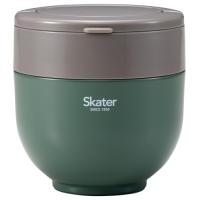 スケーター(Skater) 保温 保冷 丼ぶり ランチジャー 800ml 折りたたみハンドル付 抗菌 エバーグリーン LDNO8AG | 早緑月