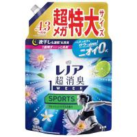 レノア 超消臭1WEEK 柔軟剤 SPORTS フレッシュシトラス 詰め替え 1900mL [大容量] | 早緑月