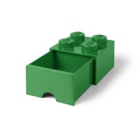 LEGO レゴ レゴブリック ドロワー4 ダークグリーン 引き出し 子ども レゴブロック 収納 おもちゃ箱 5711938029456 40051734 国内代理店正規品 | 雑貨・Outdoor サンテクダイレクト