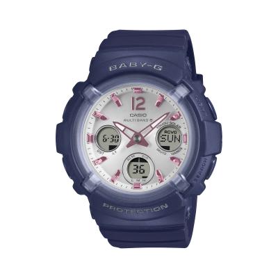 カシオ　Baby-G わネイビーブルー電波ソーラー新品 baby-g ソーラー電波（文字盤カラー：ネイビー系）のおすすめ人気商品