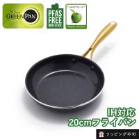 GREEN PAN グリーンパン ストゥディオフライパン 20cm GREEN PAN  IH対応 ガス火対応 ラッピング不可 | サンテラボ(年中無休で発送)