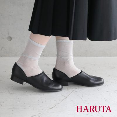 ハルタ レザースポックシューズ（サイズ（cm）：24cm）の