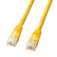 Cat 5e単線LANケーブル 20m イエロー ランケーブル（KB-T5T-20YN） | サンワダイレクト