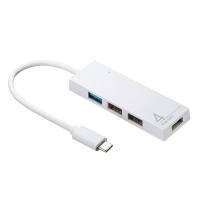 USB Type-Cハブ USB3.1 Gen1 USB2.0 コンボハブ 4ポート ホワイト（USB-3TCH7W） | サンワダイレクト