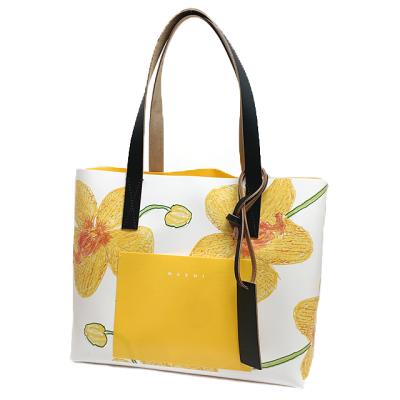 MARNI 花柄 トートバッグ MARNI - 【ラスト1点】PVC ショッピングバック / トートバック