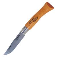 オピネル（OPINEL）フォールディング ナイフ 刀身/ハイカーボンスチール ハンドル/ブナ No.07 フランス製 正規品/送料無料メール便 | サポニンタイガネット事業部