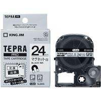 キングジム テープカートリッジ テプラPRO マグネットテープ 24mm SJ24S 白 | Sapphire Yahoo!店