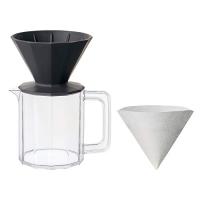 KINTO (キントー) コーヒー用品 ALFRESCO ブリューワージャグセット 4cups ブラック 20733 | Sapphire Yahoo!店