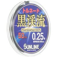 サンライン(SUNLINE) フロロカーボンライン トルネード黒渓流2 50m 0.25号 ブラック | Sapphire Yahoo!店