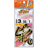 ハヤブサ(Hayabusa) これ一番 ピンクスキンサビキ 6本鈎 3-0.6 HS710-3-0.6 | Sapphire Yahoo!店
