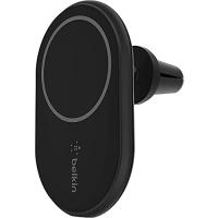 Belkin MagSafe対応 ワイヤレス車載充電器 7.5W エアコン吹き出し口用 USB-C to Cケーブル(1.2m)付属 (シガーチ | Sapphire Yahoo!店