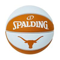 SPALDING(スポルディング) バスケットボール テキサス HOOK’EM マーク ラバー 7号球 84-916J | Sapphire Yahoo!店