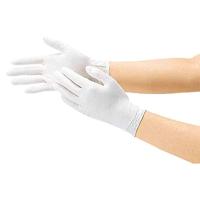 TRUSCO(トラスコ) 天然ゴム 使い捨て 極薄 手袋 M ホワイト 白 粉付 0.08 100枚 DPM5498 M | Sapphire Yahoo!店