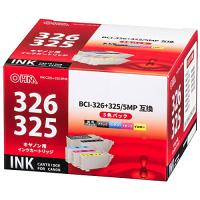 キヤノンBC-326+325/5MP互換 インクカートリッジ 顔料ブラック+染料4色パック [INK-C326+325-5PNB] | Sapphire Yahoo!店