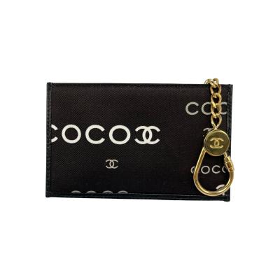 良品　CHANEL シャネル　レザー　ココボタン　6連キーケース　ブラック　黒 h-l112.jpg
