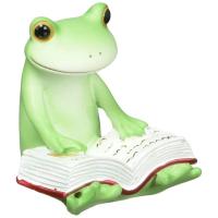 ダイカイ Copeau(コポー) 本読むカエル 3.8×3.9×4.3cm 71734 | サボイア