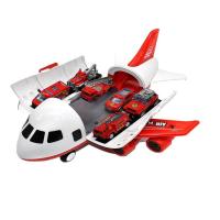 飛行機おもちゃ 航空機おもちゃ 6＋1セット 消防車 ミニカーセット 知育玩具 玩具収納 収納 モデル ミニカー 旅客機 模型 ギフトバレンタイン | セイエールス