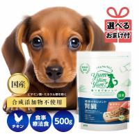 【選べるおまけ付き】yum yum yum！ 健康マネジメント腎臓 500g 獣医師監修 慢性腎臓病用 食事療法食 超小粒 正規品 ドッグ 犬用 全年齢 子犬【ヤムヤムヤム】 | HINAストア