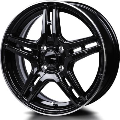 YOKOHAMA 14インチ アルジェノンホイール 5スポーク YOKOHAMA 14インチ アルジェノンホイール 5スポーク 車用