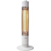 山善 グラファイトヒーター(900W/450W 2段階切替) 自動首振り機能付 ホワイト DCTS-A091(W) | スカーレット2021