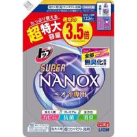 【※ nk】 トップ スーパーナノックス ニオイ専用 つめかえ用 超特大容量 (1230g) 洗濯洗剤 液体 | SCB