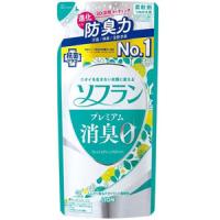 【※】 ソフラン プレミアム消臭 柔軟剤 フレッシュグリーンアロマの香り 詰め替え (420ml) 進化した防臭力！ | SCB