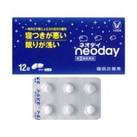 大正製薬　睡眠改善薬　ネオデイ （ネオディ）　12錠　【第(２)類医薬品】　寝つきが悪い 眠りが浅い 