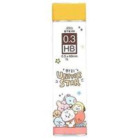 シャープペンシル 替芯 Ain STEIN アインシュタイン HB 0.3mm BT21 SKETCH 15本入 日本製 [01] 〔合計1100円以上で購入可〕 | スクールサプライ