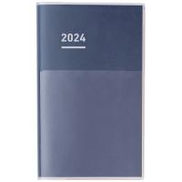 コクヨ 2024年 ジブン手帳 DIARY A5スリム スタンダードカバー インディゴ [01] 〔メール便 送料込価格〕 | スクールサプライ