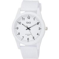 シチズン Q&amp;Q 腕時計 アナログ 防水 ウレタンベルト VS40-006 ホワイト [01] 〔合計1100円以上で購入可〕 | スクールサプライ