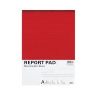 プラス レポートパッド RE-250A A4 A罫 [02] 〔合計1100円以上で購入可〕 | スクールサプライ