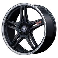 RMP 520F アルミホイール 4本セット 17x7.0 +52 112 5H(セミグロスブラック/リムポリッシュ) / 17インチ MID 輸入車サイズ | エスクリエイト