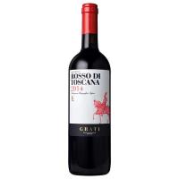 赤ワイン グラーティ ロッソ ディ トスカーナ 750ml イタリア 赤ワイン ライトボディ 650751 MT wine | リカータイム ヤフー店