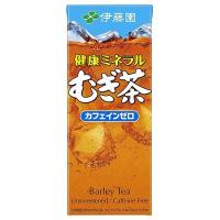 伊藤園 健康ミネラルむぎ茶 紙パック 250ml x 72本 3ケース販売 伊藤園 日本 飲料 麦茶 61376 | リカータイム ヤフー店