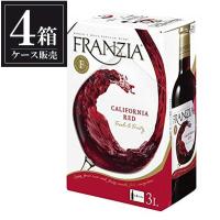 ワイン 赤ワイン アメリカ フランジア タップ レッド 3L 3000ml x 4本 ケース販売 ワインFRANZIA wine | リカータイム ヤフー店