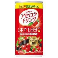 サントリー ニチレイ アセロラドリンク [缶] 190ml × 30本[ケース販売]送料無料(本州のみ)[サントリー SUNTORY 飲料 日本 果実飲料 FADCG] | リカータイム ヤフー店