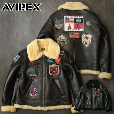 b-3ムートンジャケット（AVIREX）の商品一覧 通販 - Yahoo!ショッピング