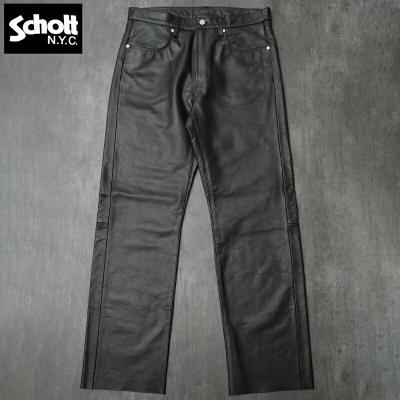 レザー黒パン（Schott N.Y.C）のおすすめ人気商品一覧 通販 - Yahoo