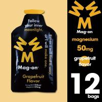 Mag-on(マグオン)エナジージェル グレープフルーツ 12個入り 水溶性マグネシウム/サプリメント/アスリート | Sealass