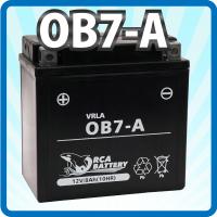 ORCA BATTERY バイク バッテリー OB7-A 充電・液注入済み (互換: YB7-A 12N7-4A GM7Z-4A FB7-A) ジェンマ125 CF41A GN125 GS125 1年保証 送料無料 | sealovely777