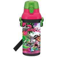 スケーター (skater) 子供用 水筒 480ml プラワンタッチ ボトル スプラトゥーン2 日本製 PSB5SAN | sebambi