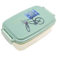 OSK 弁当箱 ランチボックス レトロバイク 500ml [仕切付/フタを外してレンジOK/銀イオン] 日本製 食洗機対応 PL-1R | セバスストア